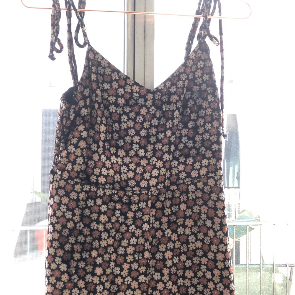 Madewell Floral Jumpsuit